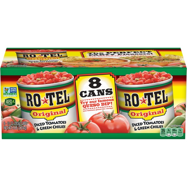 RoTel Diced Original Pallet Tomatoes (10 oz) Instacart