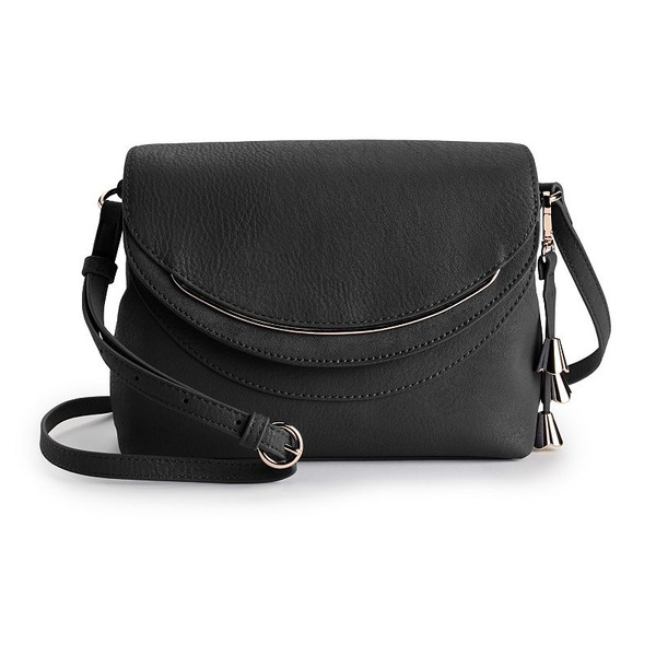 LC Lauren Conrad Blair Crossbody Bag - Black