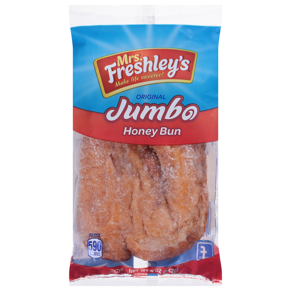 Mrs. Freshley's Original Jumbo Honey Bun Same-Day Delivery