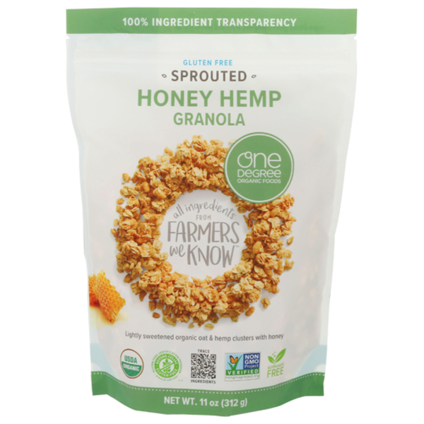 One Degree Honey Hemp Granola