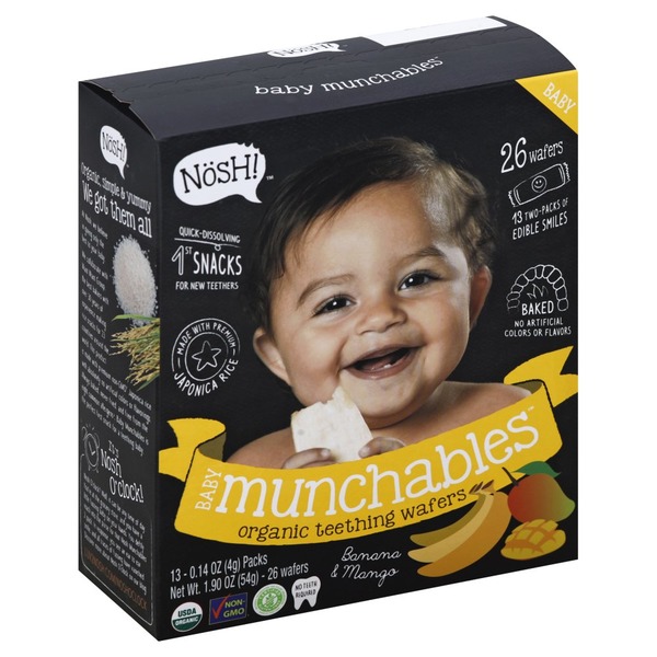 nosh teething wafers
