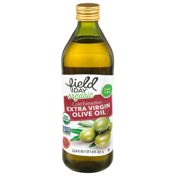 FIELD DAY Organic Cold Extraction Extra Virgin Olive Oil Same-Day