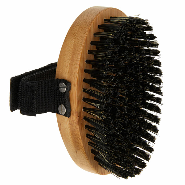 Only Natural Pet Bristle Dog Brush - Light Brown & Black