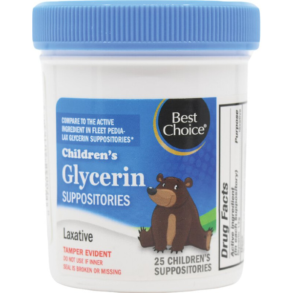 Best Choice Pediatric Glycerin Suppositories