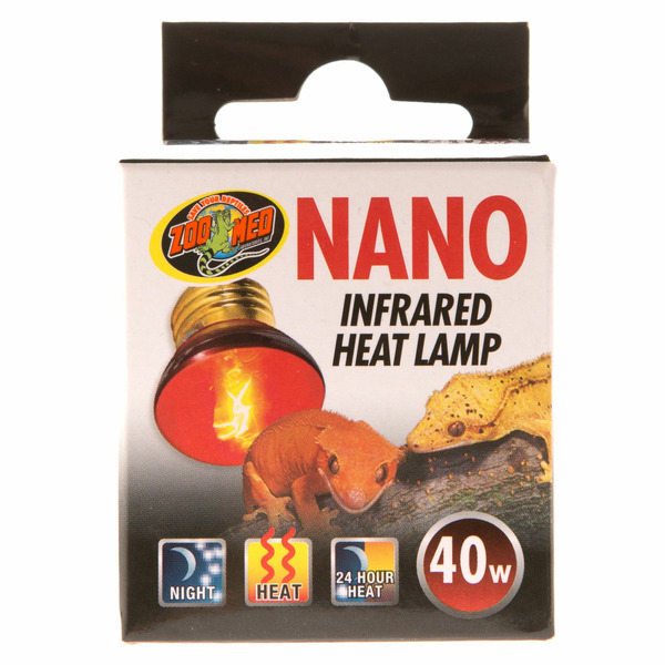 Zoo Med 40 Watt Reptile Nano Infrared Heat Lamp
