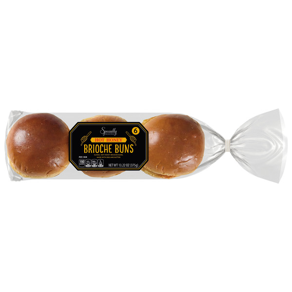 Specially Selected Hot Honey Brioche Buns