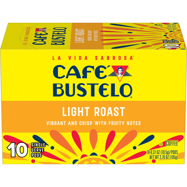 Café Bustelo Light Roast Coffee, K-Cup Pods