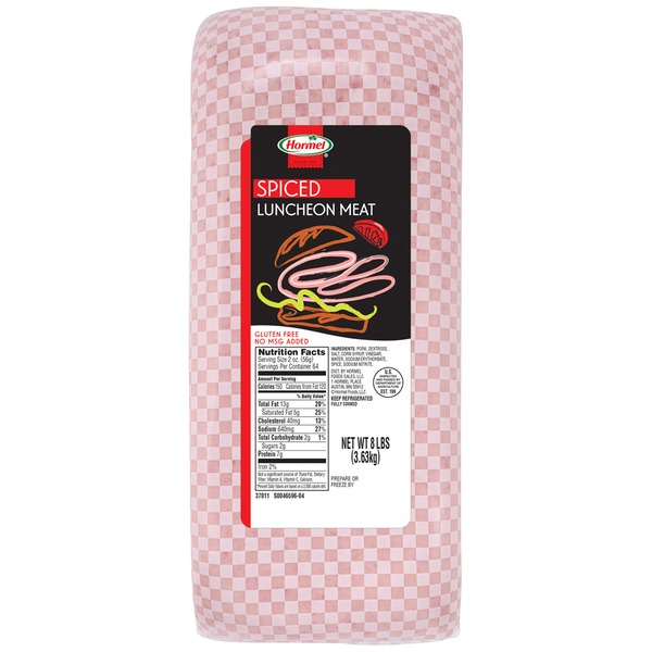 Hormel Spiced Luncheon Meat (8 lb) from Kroger Instacart