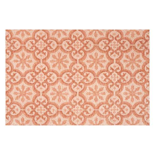 ALDI Huntington Home Peach Medallions Decorative Accent Rug, 24 x 36