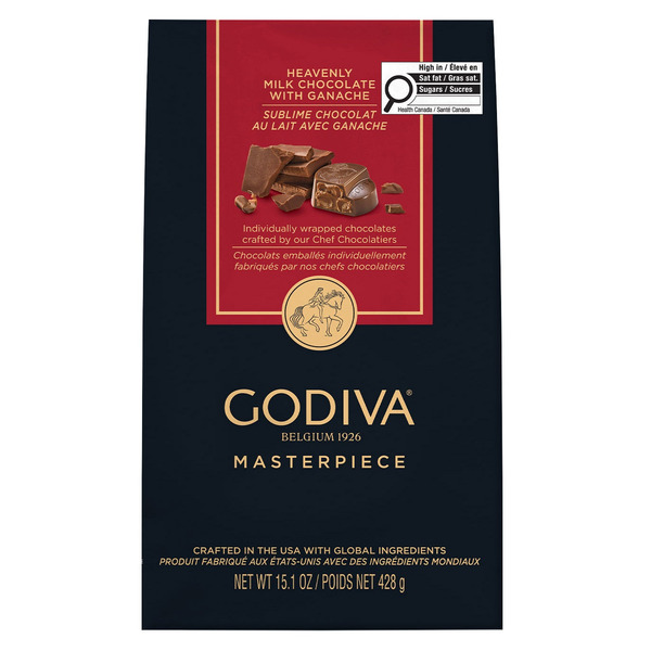 GODIVA Milk Chocolate With Ganache 428 g