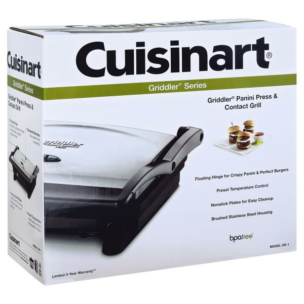 non stick cuisinart griddler panini sandwich press griddler series