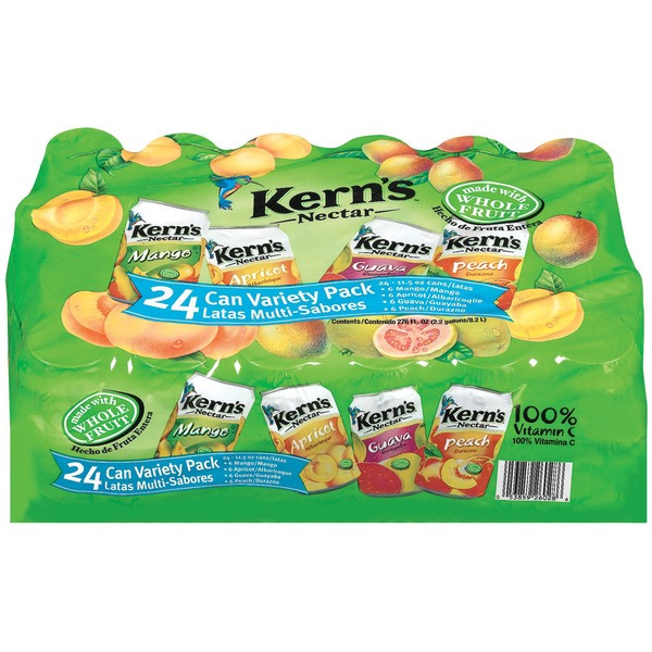 Kern's Nectar - Variety Pack - 24/11.5 oz