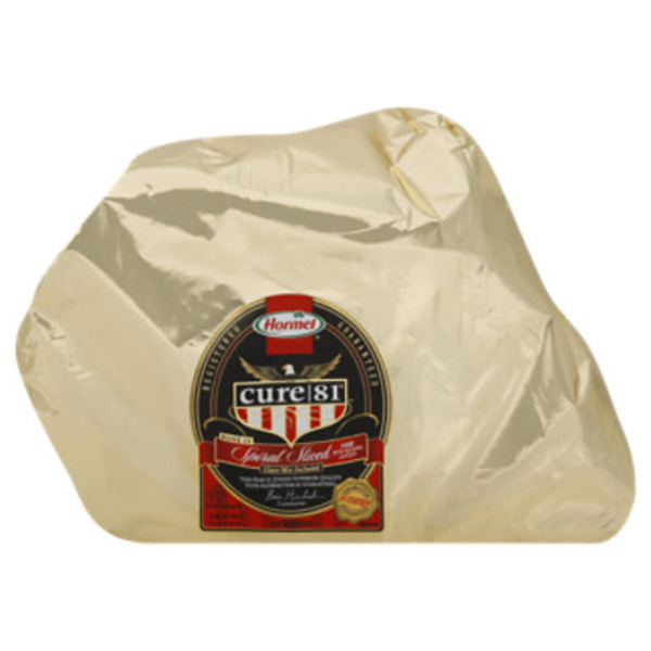 Hormel Half Sliced Cure 81 Bone-In Spiral Ham