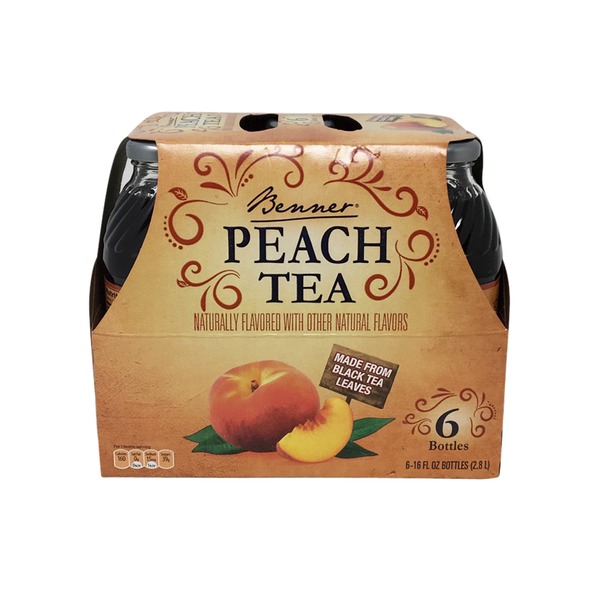 Benner Peach Iced Tea (16 fl oz) Instacart