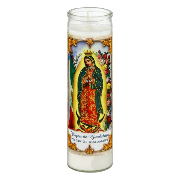 Star Candle Company - Virgin De Guadalupe White - 1 Ct