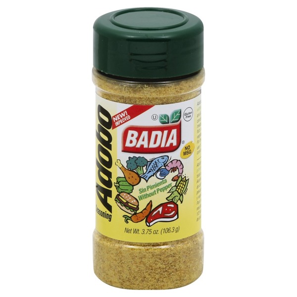 Badia Adobo Seasoning, Without Pepper (3.75 oz) Instacart