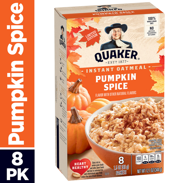 Quaker Instant Oatmeal Pumpkin Spice