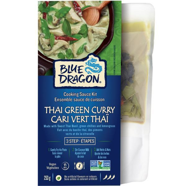 Fortinos Blue Dragon Thai Green Curry 3 Step Kit Same-Day Delivery ...