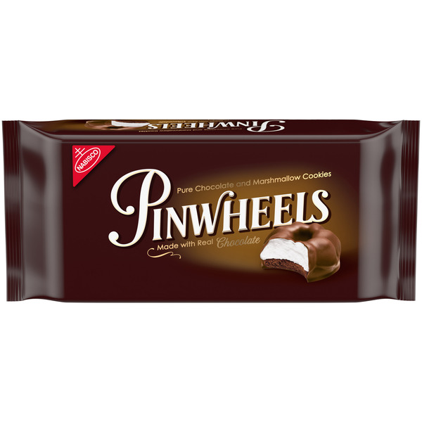 PINWHEELS Pinwheels Pure Chocolate and Marshmallow Cookies