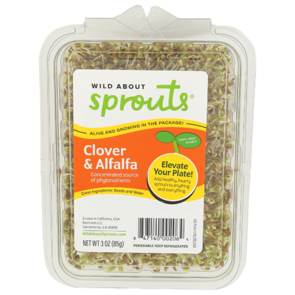 Wild About Sprouts Clover & Alfalfa Sprouts