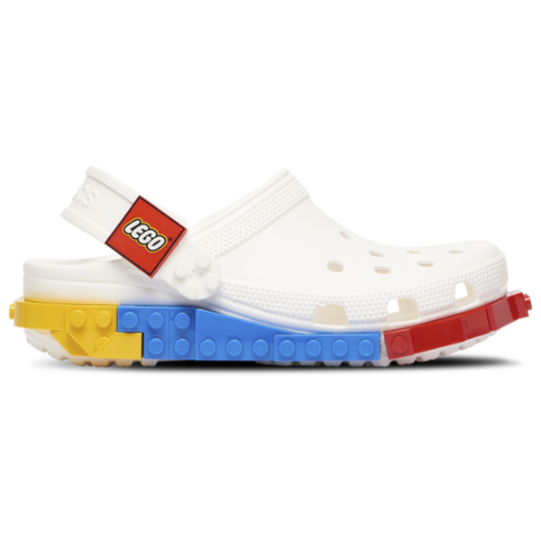 Crocs Kids' LEGO Creativity Clogs, Size 5, Medium/D - White