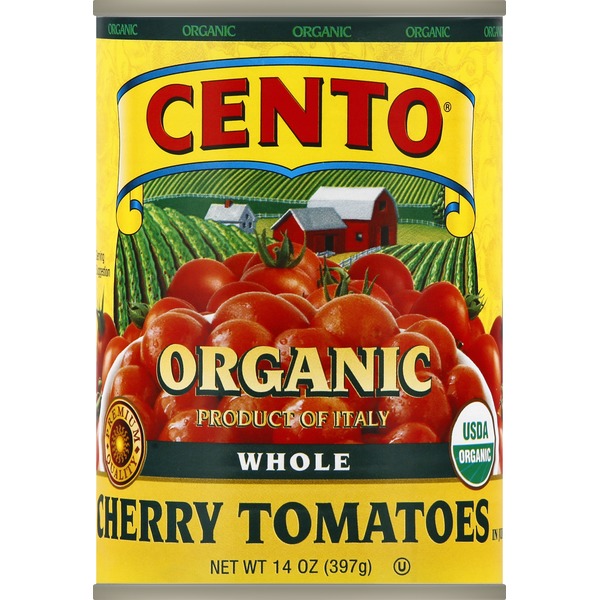 Cento Cherry Tomatoes, Organic, Whole (14 oz) Instacart