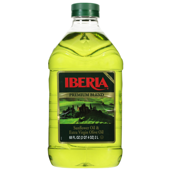Iberia Sunflower Oil & Extra Virgin Olive Oil, Premium Blend