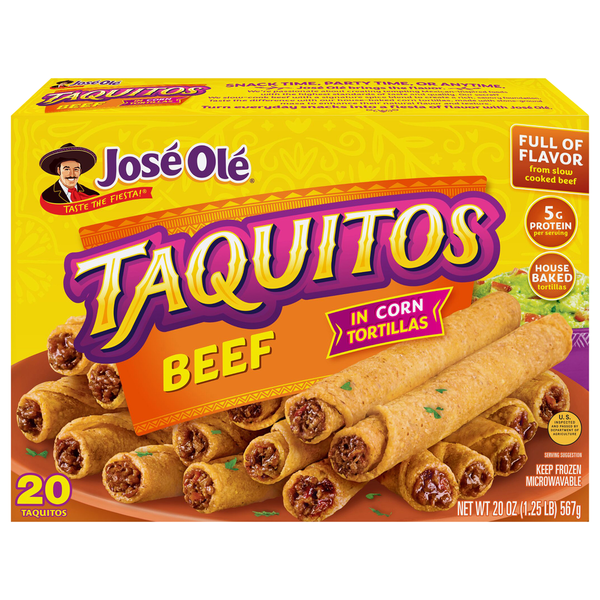 José Olé Beef Taquitos