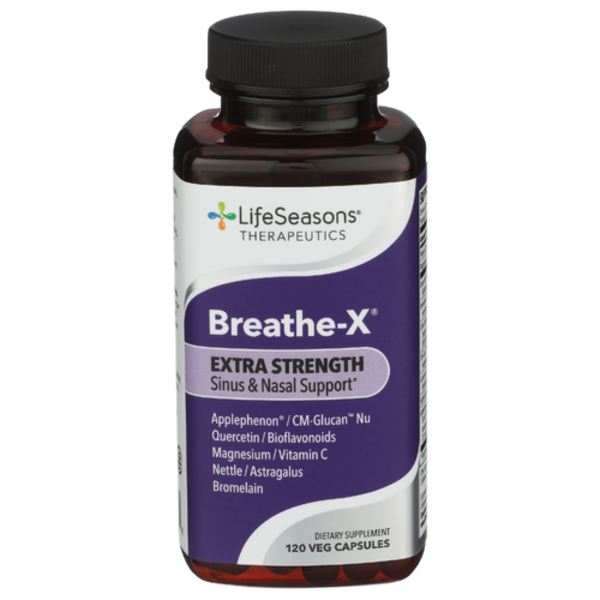 Lifeseasons Breathe-X Allergy & Sinus Support Extra Strength Same