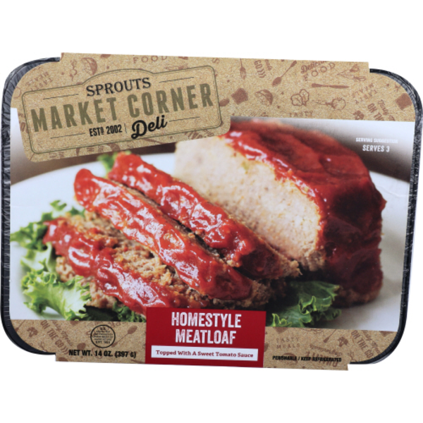 Sprouts Farmers Market Sprouts Market Corner Homestyle Meatloaf With