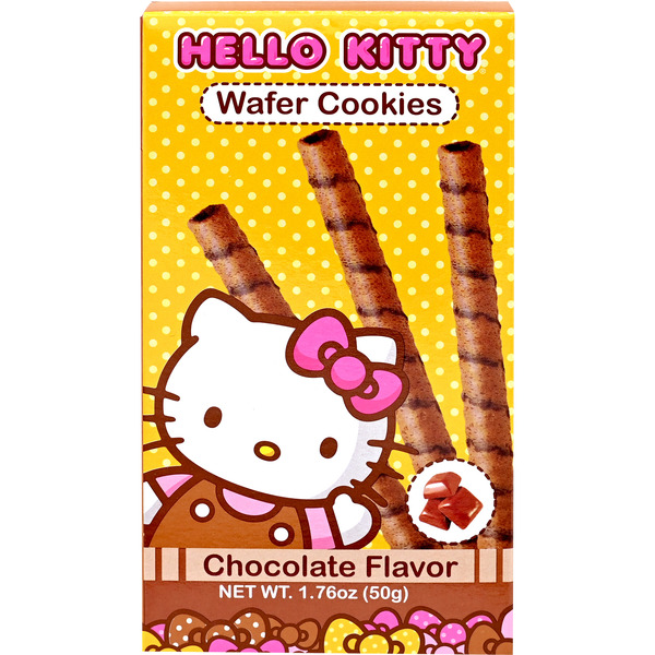 Hello Kitty Chocolate Flavor Wafer Cookies