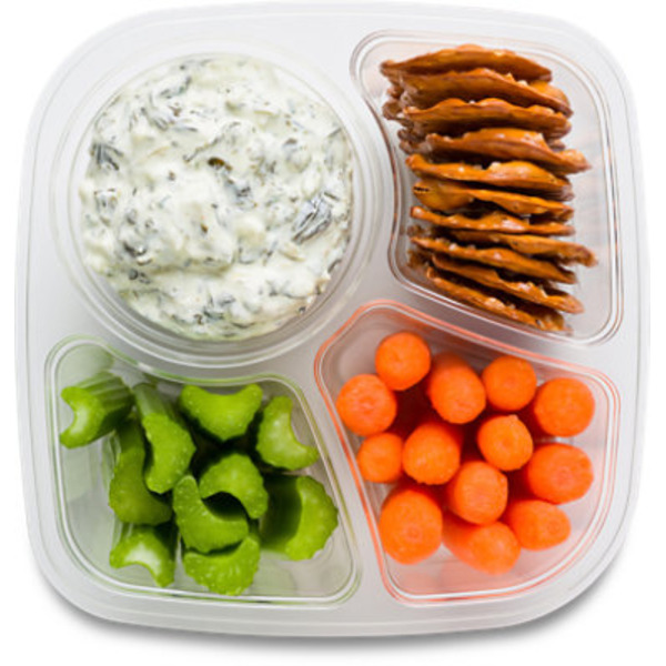 Quad Spinach Dip Ready Meal