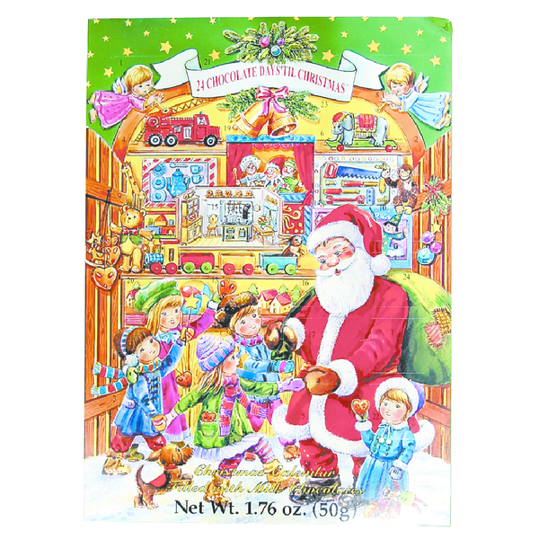 Albert's Christmas Calendar with 24 Milk Chocolates Same-Day