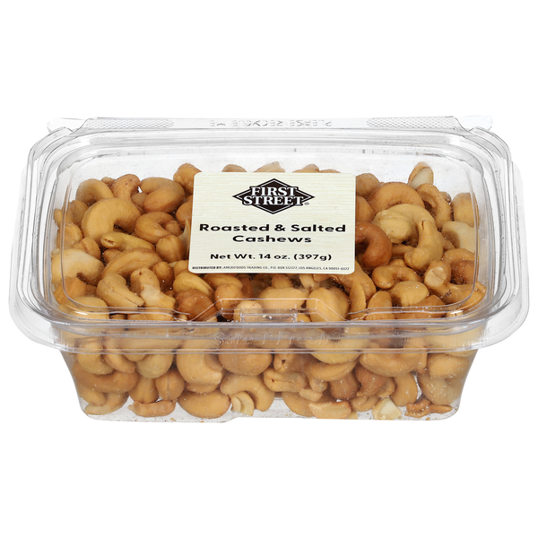 First Street Roasted & Salted Cashews