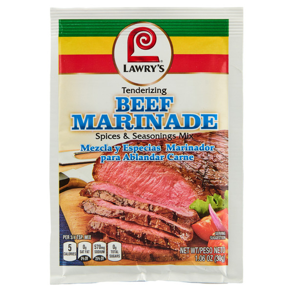 Lawry's® Tenderizing Beef Marinade Spices Seasonings Mix