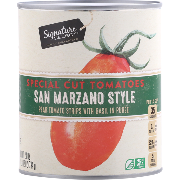 Signature SELECT Tomato, Special Cut, San Marzano Style