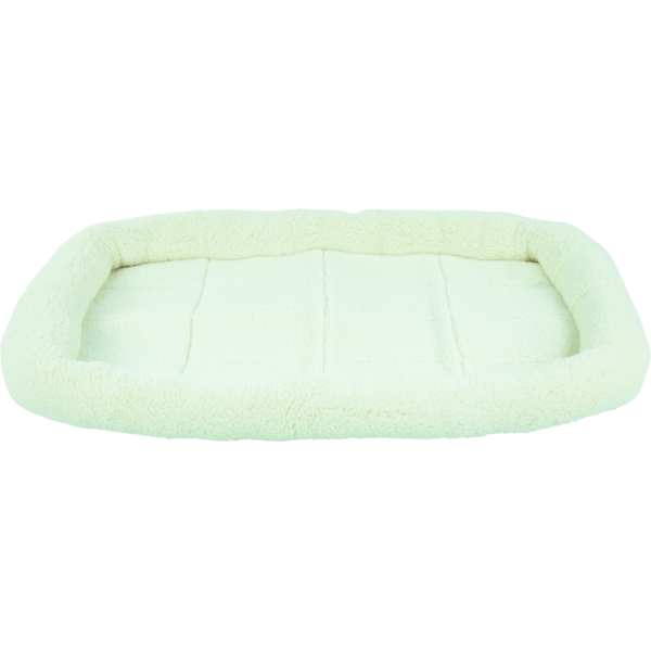 Play On Bolster Crate Dog Mat, 40 x 26 in - White