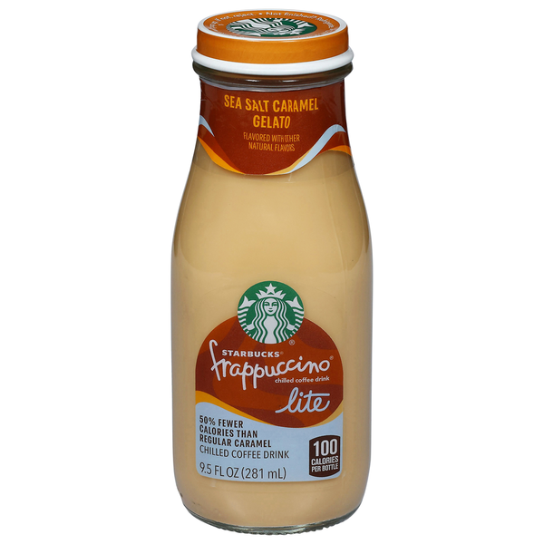 Starbucks Frappuccino, Sea Salt Caramel Gelato, Lite