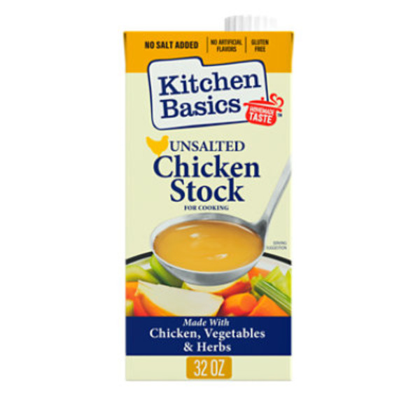 Kitchen Basics Unsalted Chicken Stock