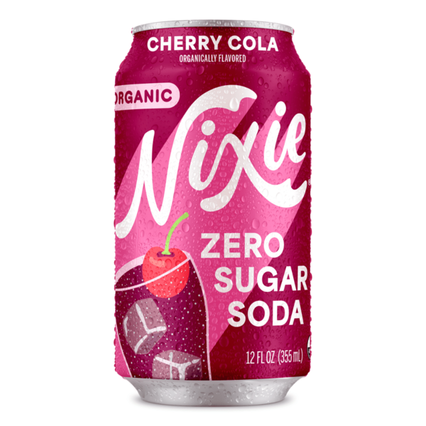 Nixie Cherry Cola, Organic Zero Sugar Soda
