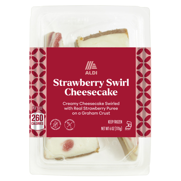 Belmont Strawberry Swirl Cheesecake Twin Pack