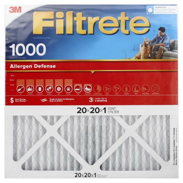 3M Filtrete™ Allergen Defense Air Filter Same-Day Delivery or Pickup ...
