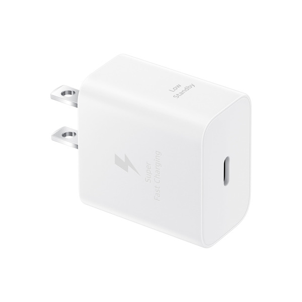 Samsung 25W Super Fast Charging Wall Charger - White