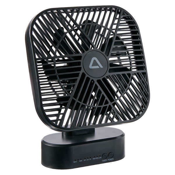Ambiano Black Rechargeable Fan - 5
