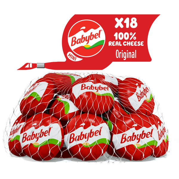 Babybel Original Snack Cheese, 12.7 oz (18 Count)