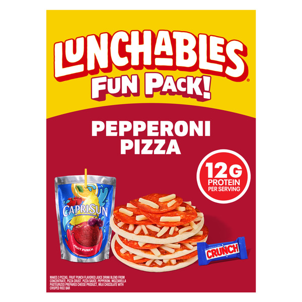Lunchables Pizza with Pepperoni Snack Kit Same-Day Delivery