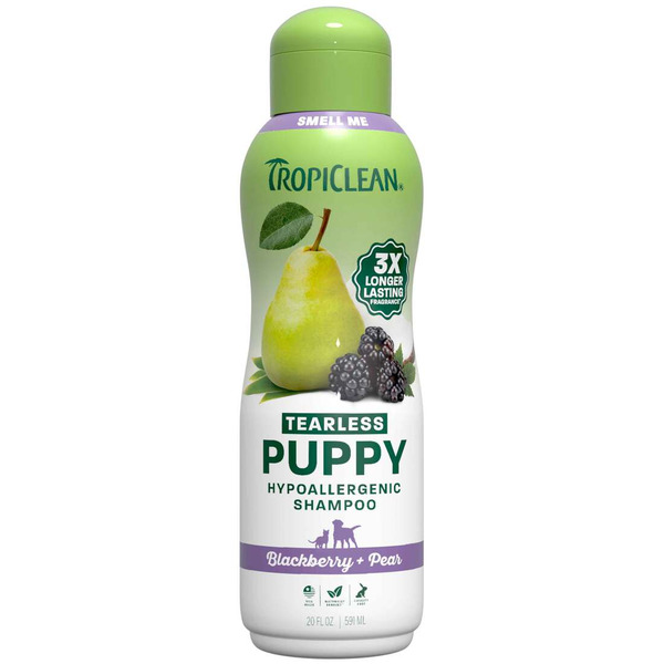 Tropi Clean EnduraScent Blackberry Pear Puppy Shampoo