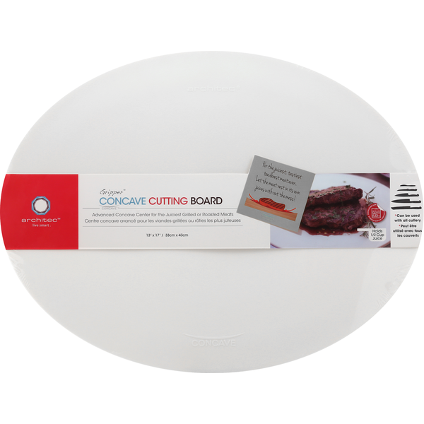 Architec Cutting Board, Concave, Gripper