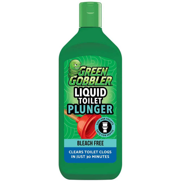 Green Gobbler 12 Oz. Liquid Toilet Plunger Drain Cleaner