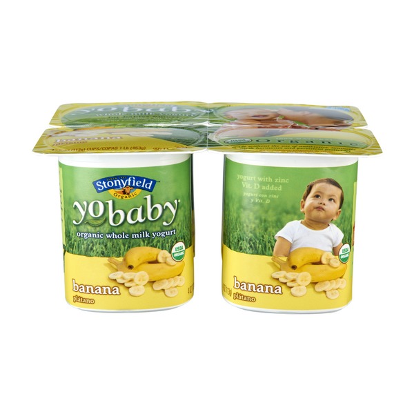 stonyfield yo baby yogurt